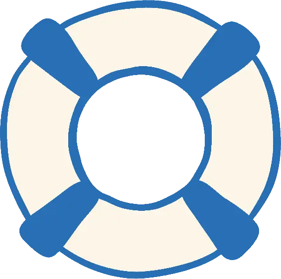 Life ring illustration